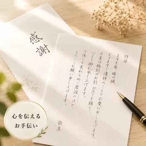 代筆サービス