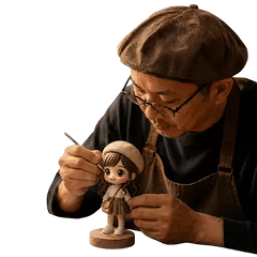 職人による手作り制作のイメージ