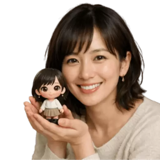 高い再現度のオーダーメイド人形イメージ